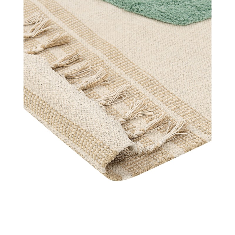 Dywan bawełniany 300 x 400 cm wielokolorowy ZEYNAK