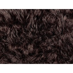 Narzuta na łóżko DELICE 150 x 200 cm Brązowy