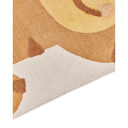 Dywan dziecięcy bawełniany motyw tygrysa 80 x 150 cm wielokolorowy SIGLI