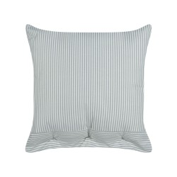 Zestaw 2 poduszek dekoracyjnych SEBRINE 45 x 45 cm Miętowy W paski