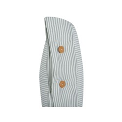 Zestaw 2 poduszek dekoracyjnych SEBRINE 45 x 45 cm Miętowy W paski