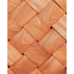 Kosz QARA Drewno Brązowy