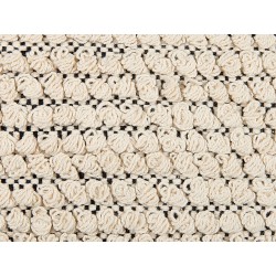 Zestaw 2 poduszek dekoracyjnych HOWEA Bawełna 45 x 45 cm Beżowy Wzór geometryczny