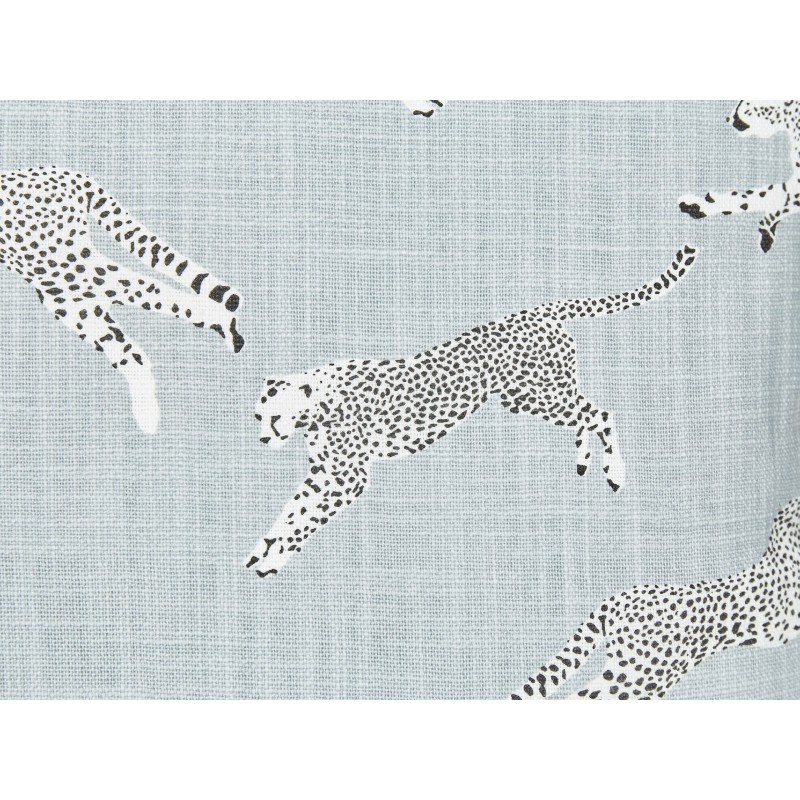 Zestaw 2 poduszek dekoracyjnych ARALES Bawełna 30 x 50 cm Jasnoszary Wzór zwierzęcy