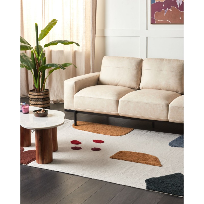 Dywan bawełniany 140 x 200 cm wielokolorowy TAGVETI