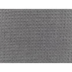 Narzuta na łóżko RAGALA Bawełna 200 x 220 cm Ciemnoszary