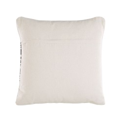 Zestaw 2 poduszek dekoracyjnych CARDAK Bawełna 45 x 45 cm Czarny/ biały Wzór geometryczny