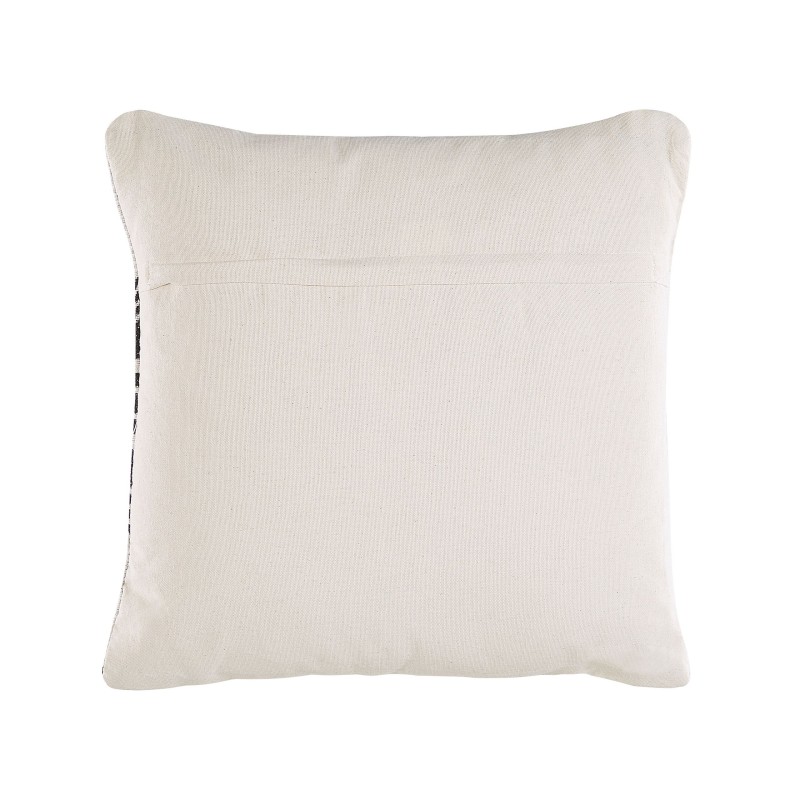 Zestaw 2 poduszek dekoracyjnych CARDAK Bawełna 45 x 45 cm Czarny/ biały Wzór geometryczny