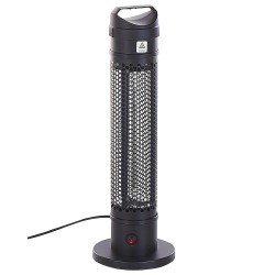 Promiennik na podczerwień wolnostojący KRAKATOA 1000 W Czarny