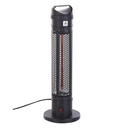 Promiennik na podczerwień wolnostojący KRAKATOA 1000 W Czarny