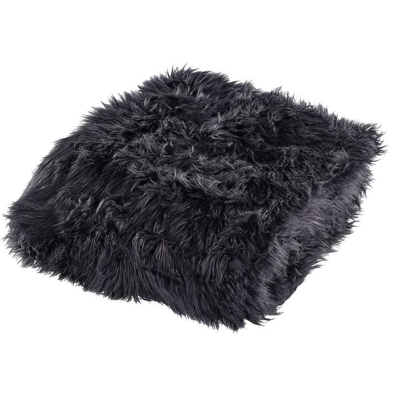 Narzuta na łóżko DELICE 200 x 220 cm Czarny