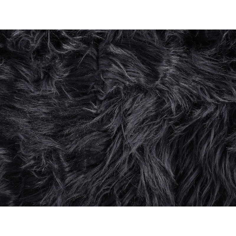 Narzuta na łóżko DELICE 200 x 220 cm Czarny