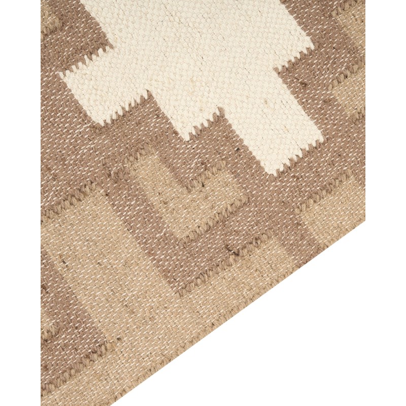 Dywan z juty 200 x 300 cm beżowy KONURTAY