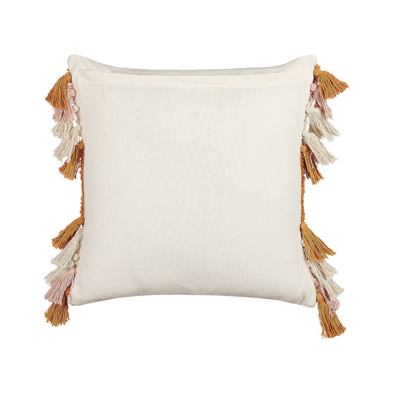 Poduszka dekoracyjna LABLAB Bawełna 45 x 45 cm Kolorowy Wzór geometryczny