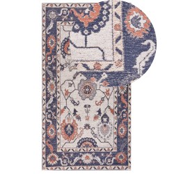 Dywan bawełniany 80 x 150 cm wielokolorowy KABTA