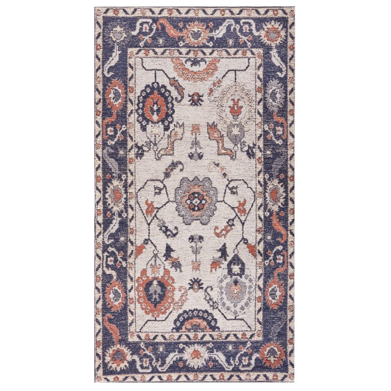 Dywan bawełniany 80 x 150 cm wielokolorowy KABTA