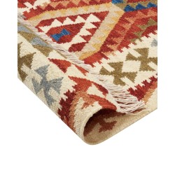 Dywan wełniany kilim 200 x 300 cm wielokolorowy OSHAKAN