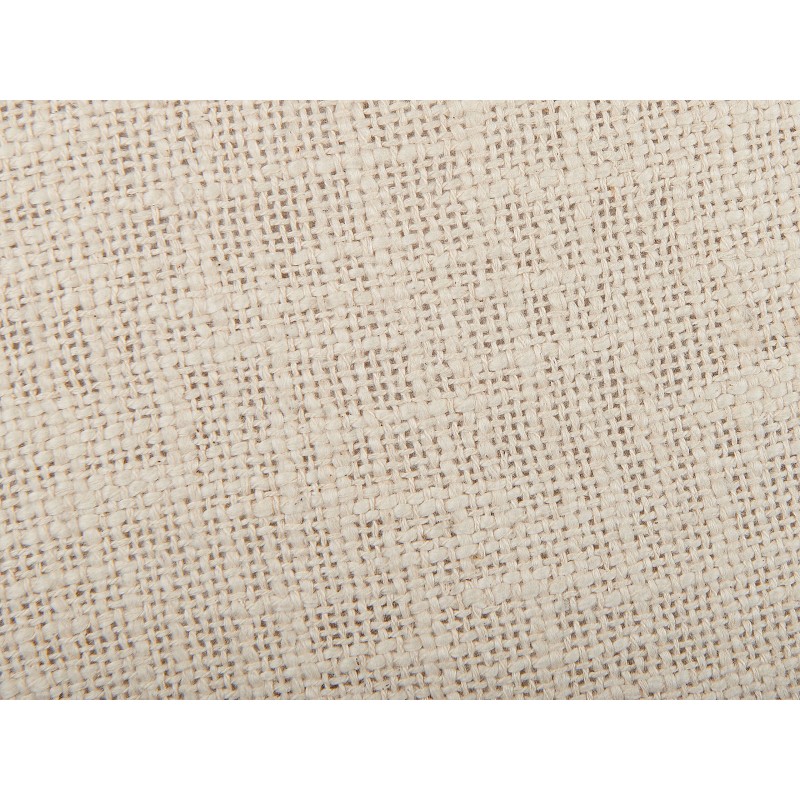 Poduszka dekoracyjna MADIA Bawełna 45 x 45 cm Jasnobeżowy Jednolity