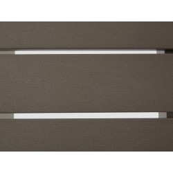 Stolik kawowy ogrodowy 90 x 50 cm ciemnoszary SALERNO