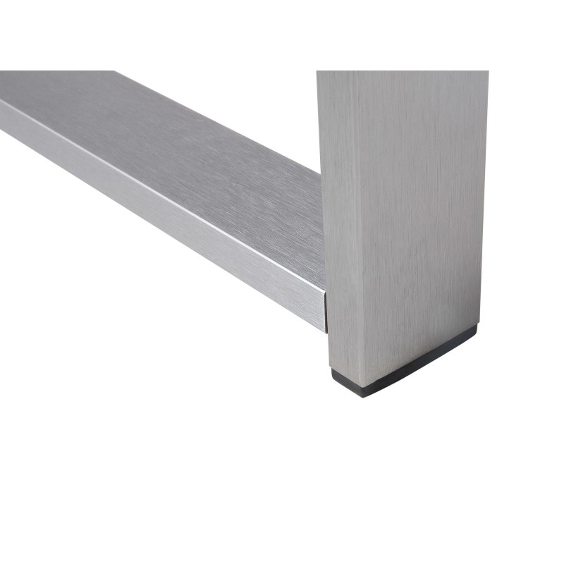 Stolik kawowy ogrodowy 90 x 50 cm ciemnoszary SALERNO