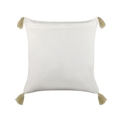 Poduszka dekoracyjna CARISSA Bawełna 45 x 45 cm Kolorowy Wzór kwiatowy