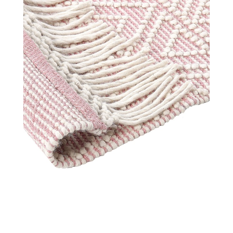 Dywan 160 x 230 cm różowy ADANA