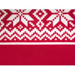 Koc VANTAA 150 x 200 cm Czerwony