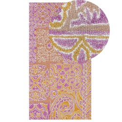 Dywan wełniany 80 x 150 cm wielokolorowy AVANOS