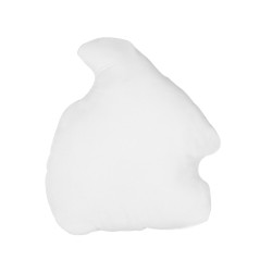 Bawełniana poduszka dla dzieci wiewiórka 42 x 48 cm biało-czarna KOLKATA