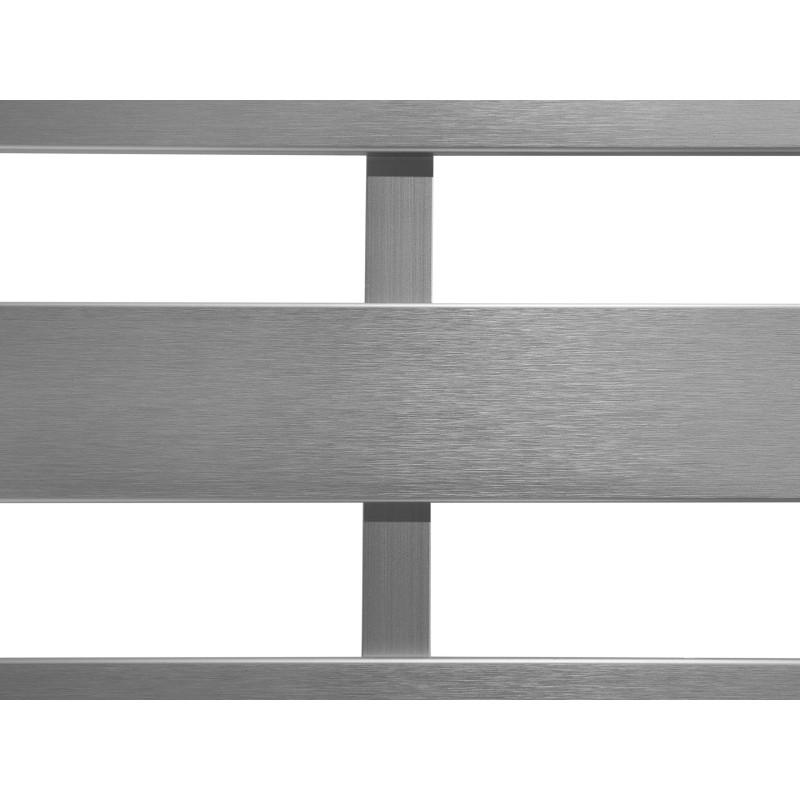 Sofa ogrodowa 2-osobowa ciemnoszara SALERNO