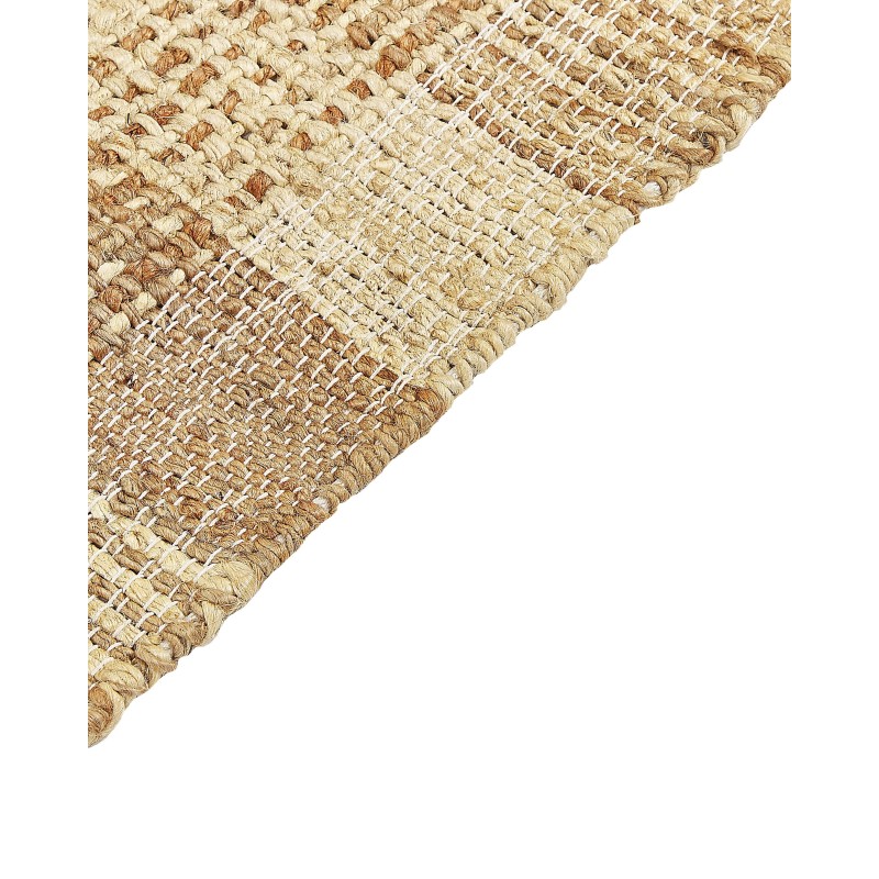 Dywan z juty 80 x 150 cm beżowy BERISSA