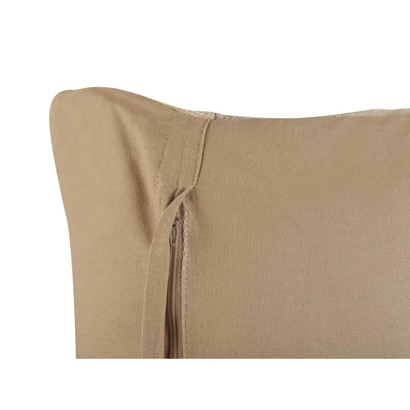 Zestaw 2 poduszek dekoracyjnych LUINA Juta 30 x 70 cm Beżowy Jednolity