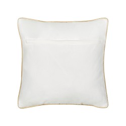 Poduszka dekoracyjna BILLBERGIA Bawełna 45 x 45 cm Szary Wzór świąteczny