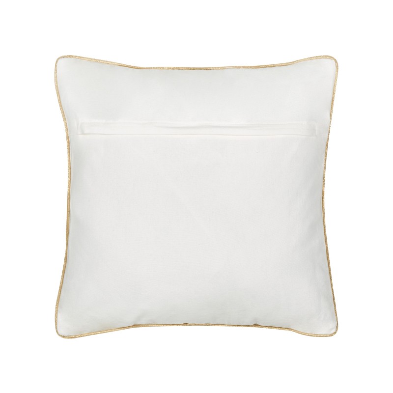 Poduszka dekoracyjna BILLBERGIA Bawełna 45 x 45 cm Szary Wzór świąteczny