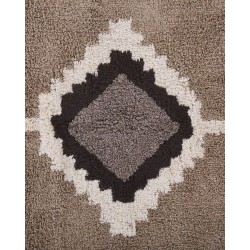 Dywan bawełniany 80 x 150 cm beżowy GEYVE