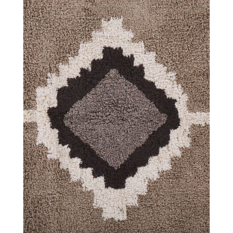 Dywan bawełniany 80 x 150 cm beżowy GEYVE