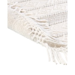 Okrągły dywan wełniany ⌀ 140 cm beżowy BALTALAR