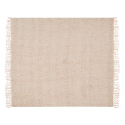 Koc VELLA Bawełna 220 x 240 cm Pastelowy róż