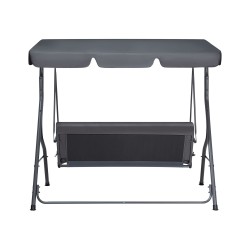 Huśtawka ogrodowa CHAPLIN Metal Ciemnoszary