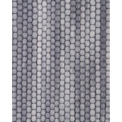 Dywan wełniany 160 x 230 cm szary KAPAKLI