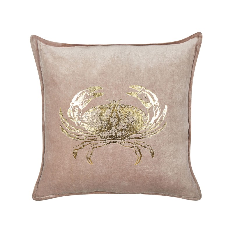 Zestaw 2 poduszek dekoracyjnych BOSSIELLA Bawełna 45 x 45 cm Beżowoszary Wzór zwierzęcy