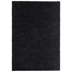 Dywan shaggy 160 x 230 cm czarny DEMRE