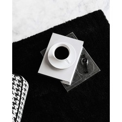 Dywan shaggy 160 x 230 cm czarny DEMRE