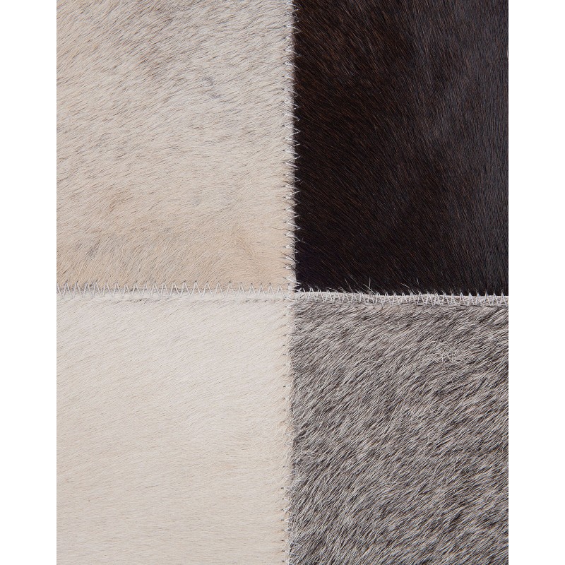 Dywan patchwork skórzany 200 x 300 cm wielokolorowy SOKE