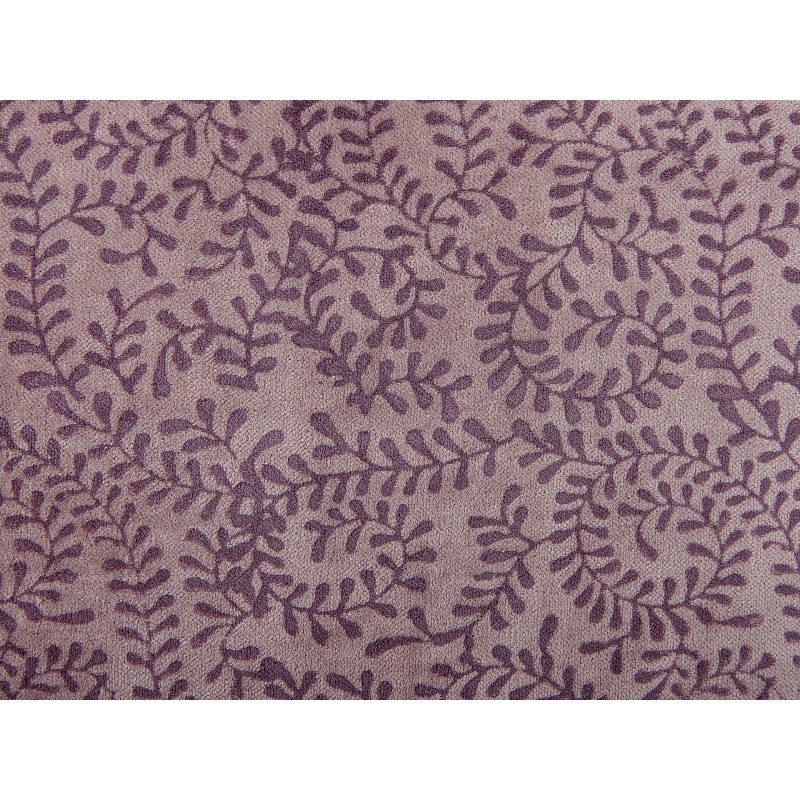 Poduszka dekoracyjna KALMIA Welur 45 x 45 cm Różowy Wzór kwiatowy