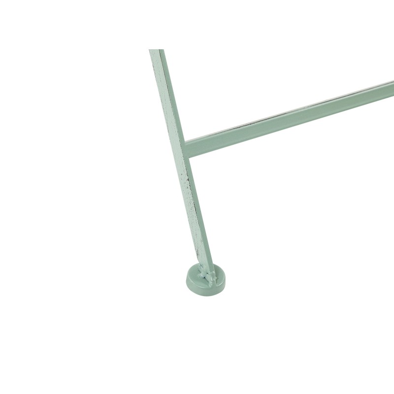 Stolik bistro TRENTO 70 cm 70 cm Metal Jasnozielony