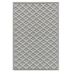 Dywan zewnętrzny 120 x 180 cm szary BIHAR