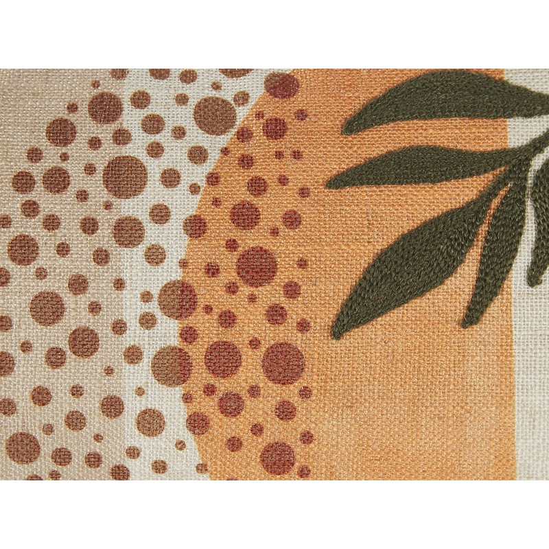 Zestaw 2 poduszek dekoracyjnych BROWALLIA 30 x 50 cm Kolorowy Wzór abstrakcyjny