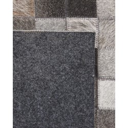 Dywan patchwork skórzany 160 x 230 cm wielokolorowy ARMUTLU