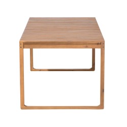 Stół ogrodowy SASSARI 180 cm 90 cm Drewno akacjowe Brązowy